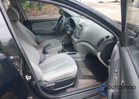 2010 Hyundai Elantra Blue from USA, damaged, VIN KMHDU4AD0AU171349